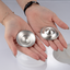 Silver Nursing Cups with Silicone Pads