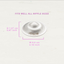 Silver Nursing Cups with Silicone Pads